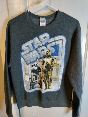 Felpa uomo Star Wars C3PO e R2D2 taglia S