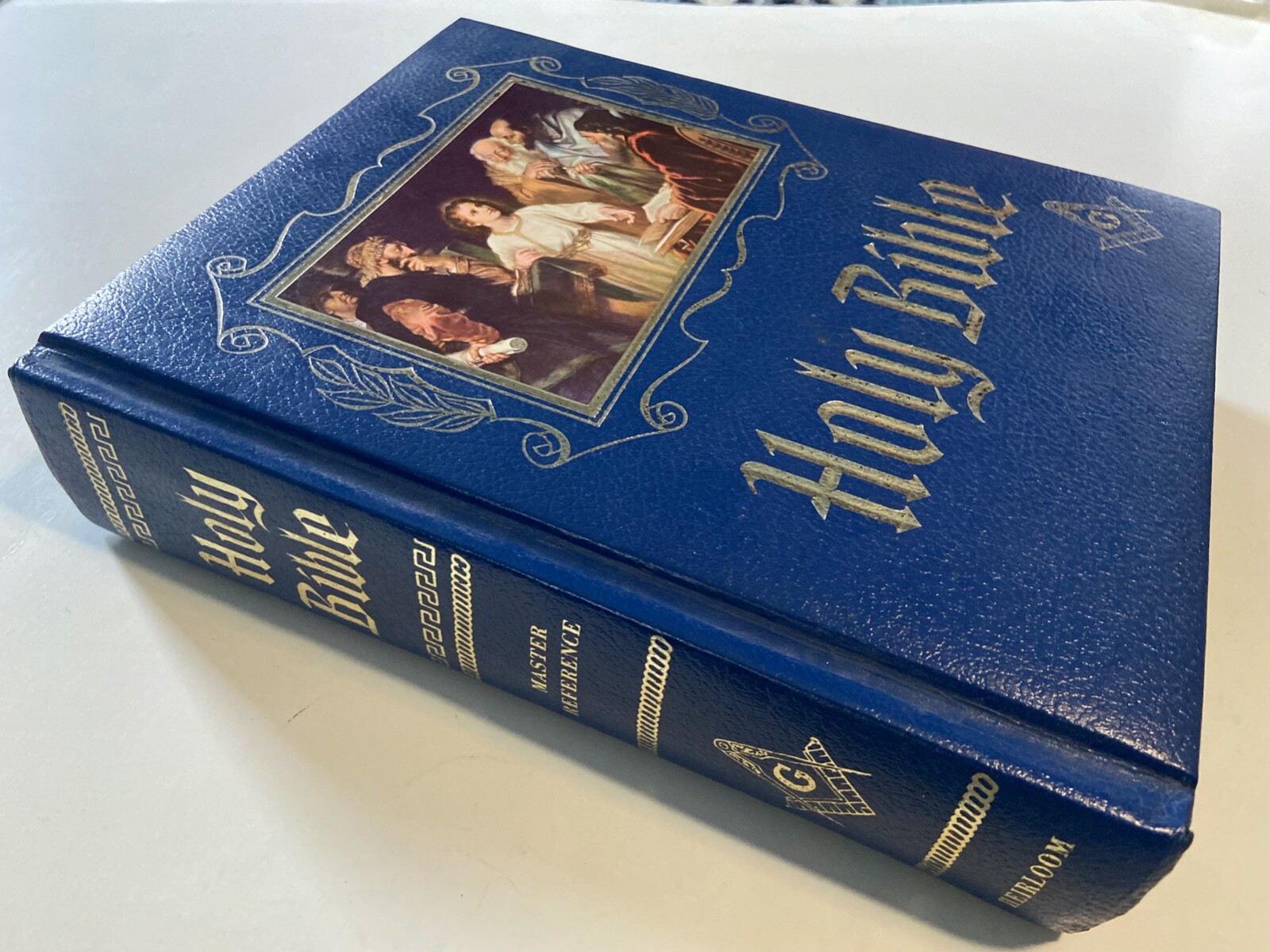 Masonic Holy Bible Heirloom RedLetter Master Reference Edition Masons