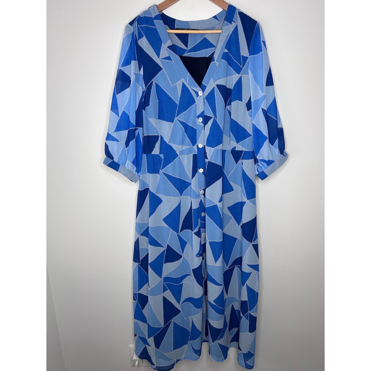 eshakti blue dress eShakti Dress Review Customizing Your Clothing Bijuleni
