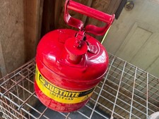 justrite safety can 2 gallon type 1 good shape, works