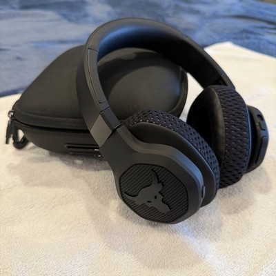 JBL x Under Armour Project Rock Wireless Over-Ear Training Headphones Black