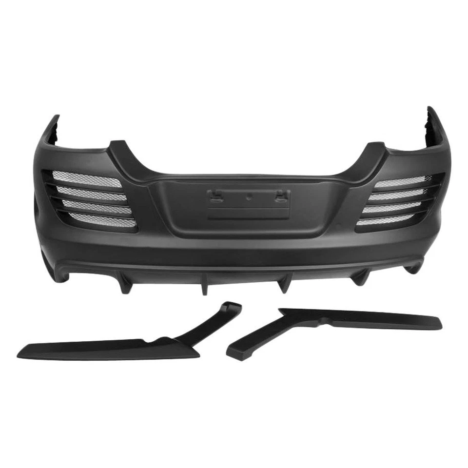 For Porsche Panamera 10-13 Rear Bumper Cover Eros Style Version 4 Fiberglass - Imagem 2 de 4