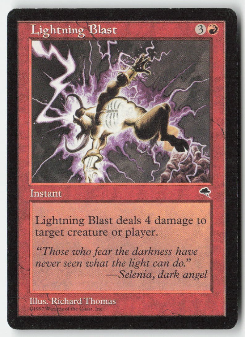 Lightning Blast 185 TMP MP Common Regular