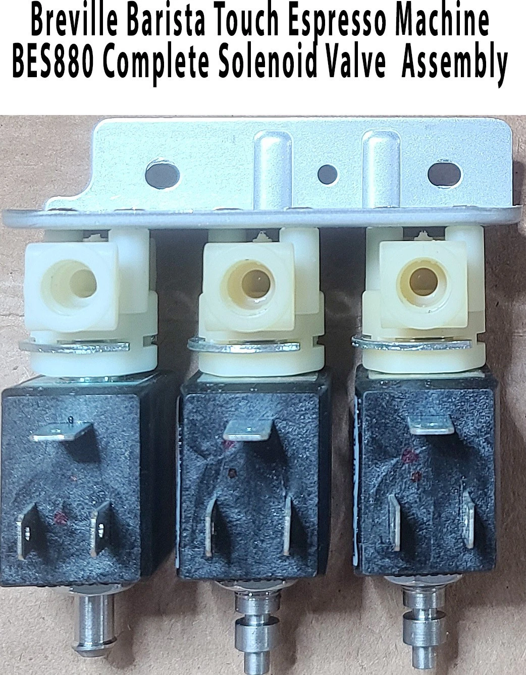 Breville Barista Touch Espresso Machine BES880 Complete Solenoid Valve Assembly