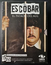 ESCOBAR El Patron Del Mal DVD ~ PARTE 1 & 2 15 Discs  - BRAND NEW, SEALED