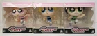 Set Of 3 Powerpuff Girls Mini Bobble Head Sealed Blossom Bubbles Buttercup