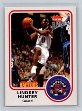 2002-03 Fleer Platinum #95 Lindsey Hunter Toronto Raptors Basketball Card