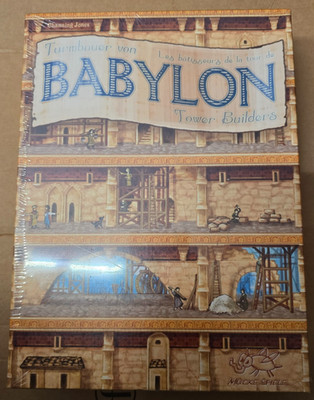 BABYLON   Tower Builders   3D Strategiespiel   Mücke Spiele   NEU OVP