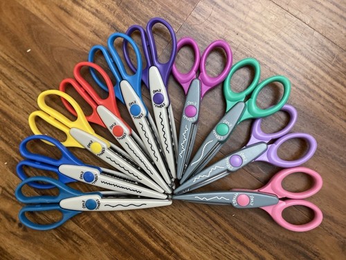 ✂️ Kraft Edgers Craft Scissors – Decorative Pattern Edge – Set of 10
