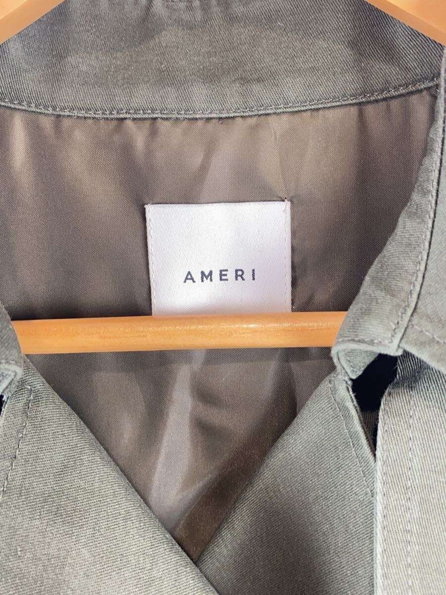 Ameri Trench Coat/-/Cotton/Khk/Plain/02920751020 … - image 3
