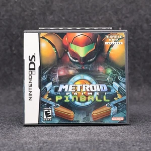 Metroid Pinball (DS) Case And Manual W/inserts ONLY - Authentic Good Cond