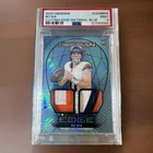 2024 Panini Obsidian Cutting Edge Materials Bo Nix #CEM-BNX Blue 1/25 MEM, RC