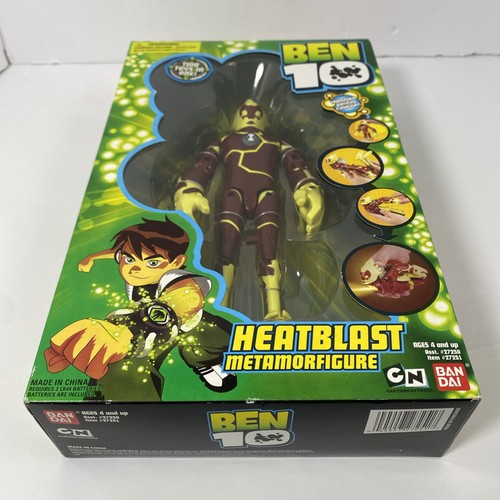Ben 10 Heatblast Metamorphigure Bandai 2005 – New in Box - Picture 4 of 4