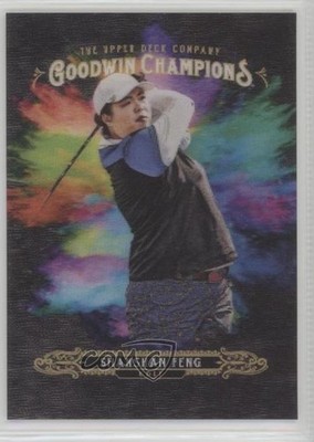 2018 Upper Deck Goodwin Champions Bounty Scratched Tier Two Shanshan Feng fm0
