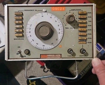 Untested As Is Krohn-Hite Model 4200A Oscillator