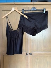 Image of Ann Summers Black Adoration Cami Set/Pyjamas - Size M (12-14) - BNWT