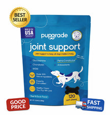 Joint Support Soft Chews for Dogs w/ Glucosamine, 120 Ct Bag