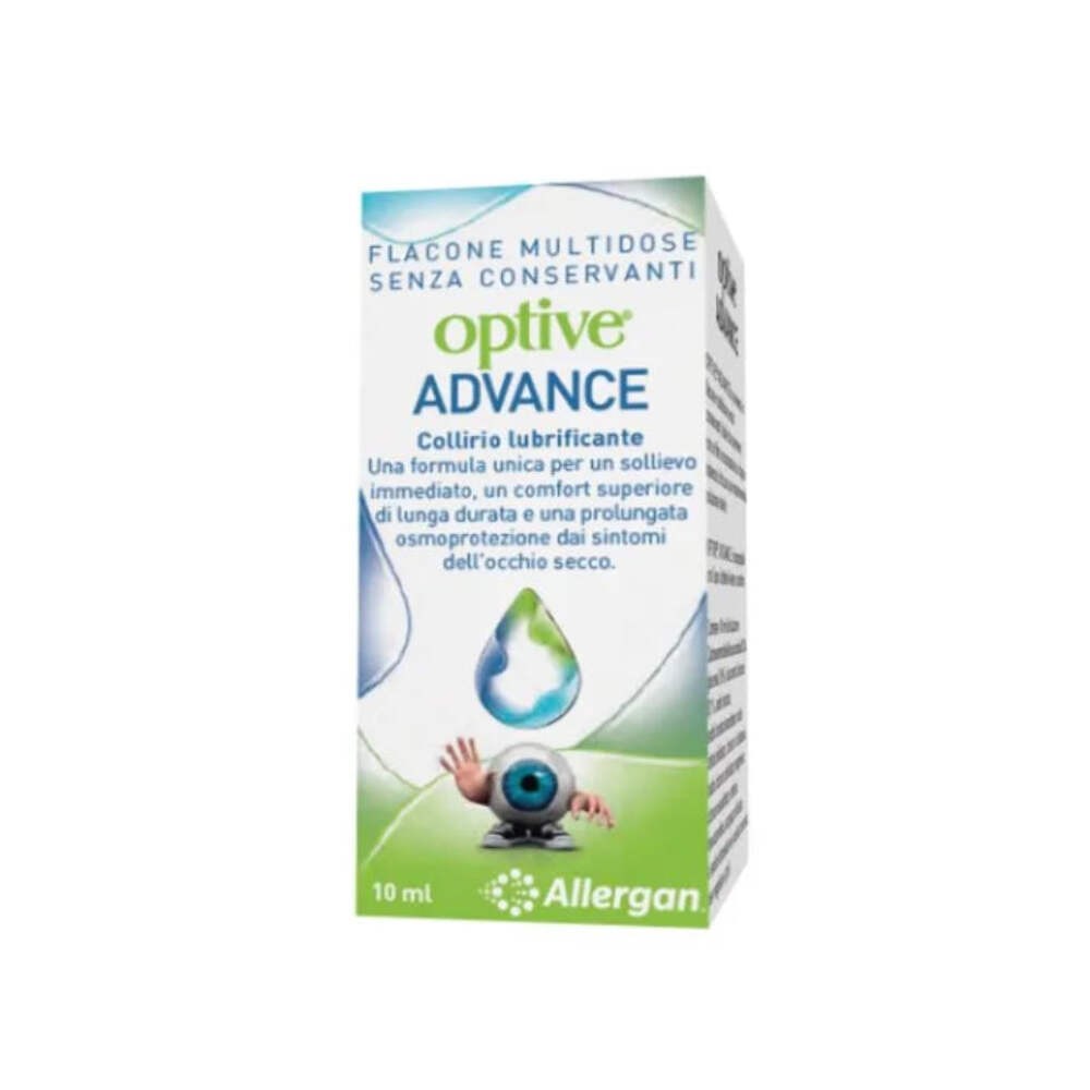 Abbvie srl Optive Advance Collirio Lubrificante Allergan 10M
