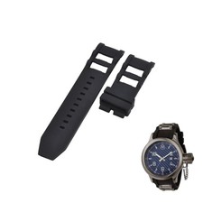 Russian Diver 0554 26mm Black Rubber Watch Strap For Invicta