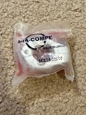 NOS WHITE DIA COMPE 1” HINGED SEAT POST CLAMP OLD SCHOOL BMX GT HUTCH