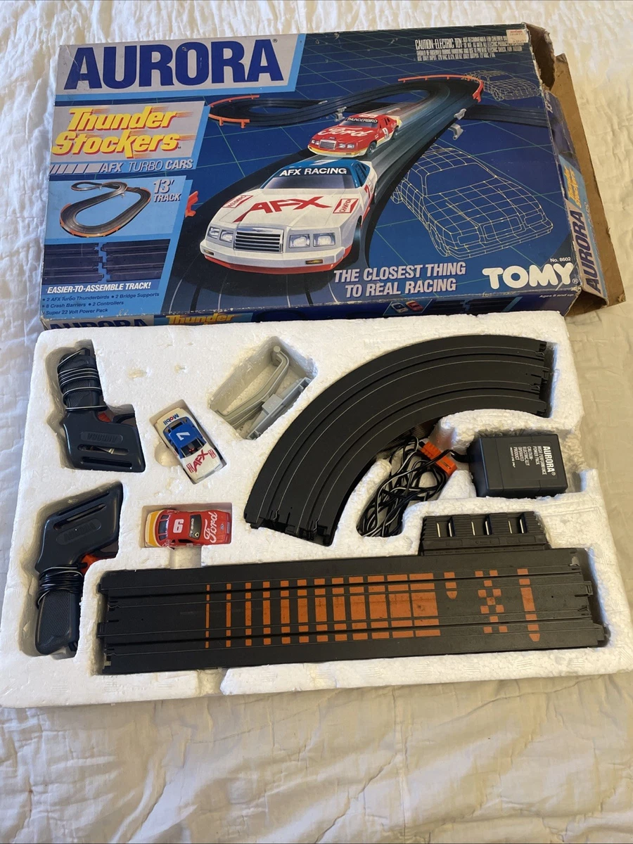 レトロ　TOMY スロットカー　1980年代　AFX オーロラサンダーストッカー Amazon | 【現状品】TOMY トミー オーロラAFXモーターレーシング