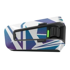 For Cardo Packtalk Edge Protection Sticker Decal  Blue Prism