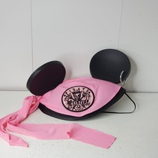 Disney Parks Pirate Princess Mickey Ears Hat Pink Skull Crown Headband Youth