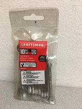 Craftsman 12 Point SAE Ignition Combination Wrench Set 10 pc