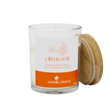 7 oz Citrus Scented Soy Blend Wax Jar Candle Long Burning Summer Home Gift