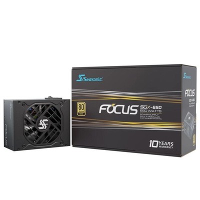 Seasonic Netzteil FOCUS SGX 650 ATX 2.4 full-modular 650W 80+ Gold schwarz