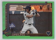 2025 Topps Pro Debut Green Foil 24/99 Dylan Dreiling #PD-115 1u6
