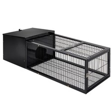 i.Pet Rabbit Cage Hutch Pet Cages Ferret Playpen Enclosure Carrier Metal Run