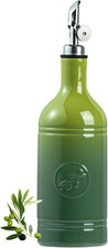 Olive Oil Dispenser Bottle with Spout, 18 Oz Ceramic Oil Dispensers for Kitchen,