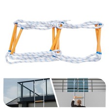 5m/16.4ft Strickleiter tragbare Not-, Feuer- & Rettungsleiter Rope Ladder 120kg