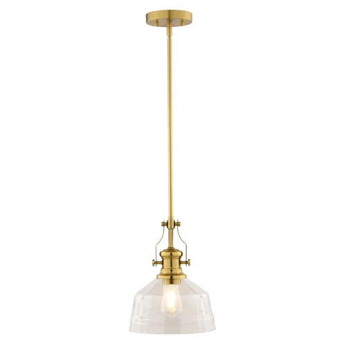 Beloit 9-In. W Mini Pendant Brushed Gold - Picture 1 of 5