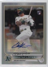 2022 Topps Chrome Update Auto Christian Lopes #AC-CL Auto 11o2