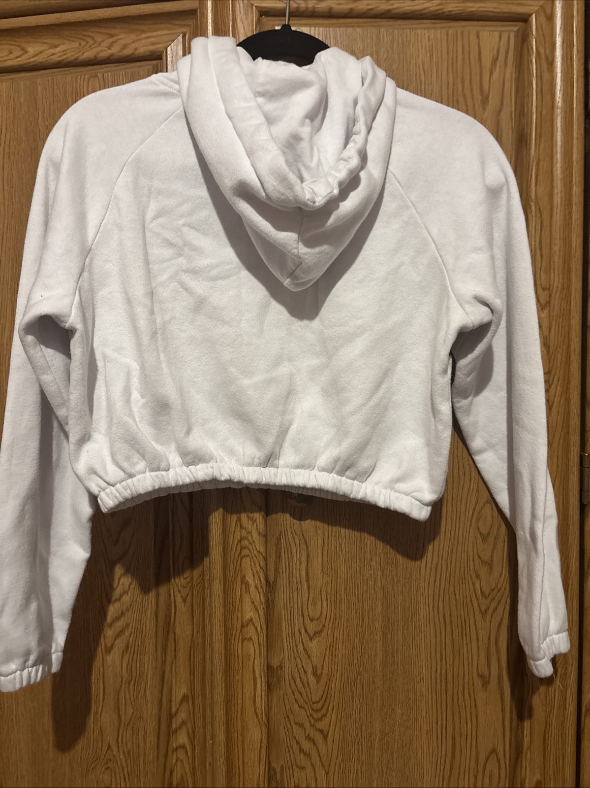 EUC Garage Pullover Drawstring Cropped Hoodie Wom… - image 2