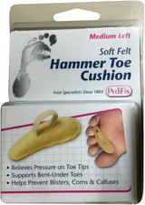 PediFix Hammer Toe Crest Cushion Medium 8 , Left