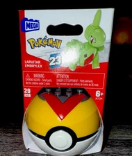 MEGA Construx Pokemon Larvitar Series 23 Pokeball (Brand NEW)
