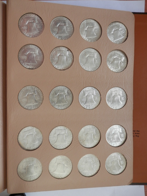 Franklin Half Dollar Complete Set BU | eBay