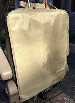 Tike Smart Premium Kick Mats Luxury Seat Back Protectors And Covers Tan NIP