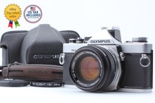 Meter Works   Near Mint w/Case  Olympus OM-2 SLR  50mm F/1.8 Lens From JAPAN