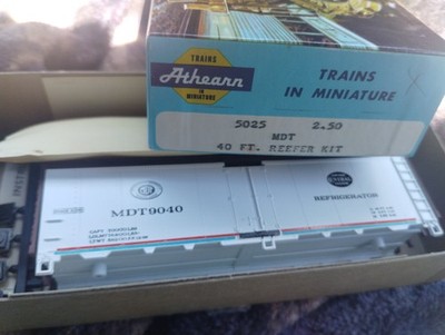 Athearn HO #5025 Reefer Merchants Dispatch Transportation Kit BOXCAR FREIGHT NOS