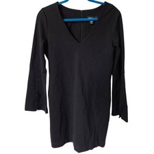 NWT Fifteen Twenty Long Sleeve Pencil Sheath Little Black Mini Dress Sz. L