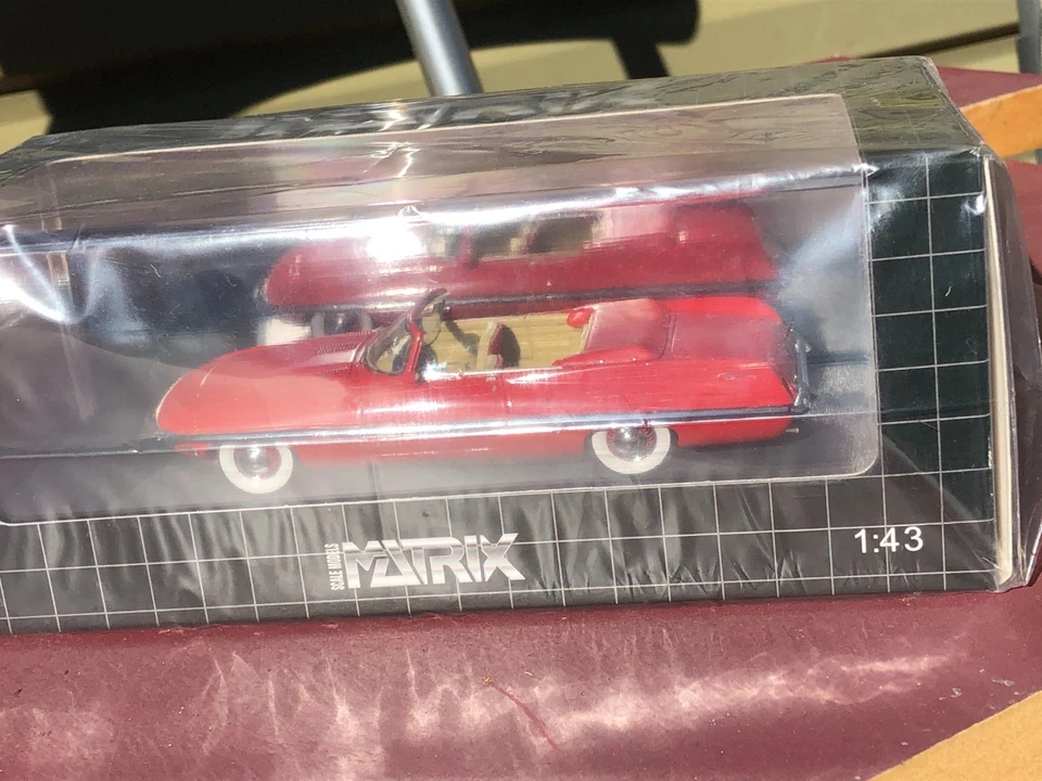 1/43 Matrix 1957 Chrysler Dart Diablo Exner Ghia diecast MIB Limited 310/408 - Image 3 of 3
