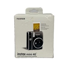 Fujifilm Instax Mini 40 Camera - Black