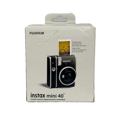 instax mini 40 ブラック コンパクトカメラ Buy Fujifilm Instax Mini 40 Instant Camera - Black online | eBay
