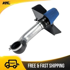 Cold Air Intake Kit+Blue Filter w/Heat Shield 3.5" For 2007-2008 Silverado 5.3L