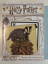 Harry Potter Hufflepuff House themed playing cards by Aquarius