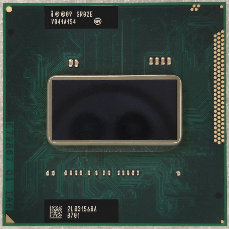 Intel Core i7-2920XM Extreme Edition 2.5GHz 8MB PGA988 SR02E Notebook CPU - Bild 1 von 2